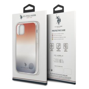 US Polo USHCN58TRDGRB Apple iPhone 11 Pro blue&raudonos spalvos Gradient Pattern Collection - Image 7
