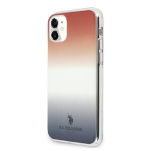 US Polo USHCN61TRDGRB Apple iPhone 11 blue&raudonos spalvos Gradient Pattern Collection - Image 2