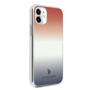 US Polo USHCN61TRDGRB Apple iPhone 11 blue&raudonos spalvos Gradient Pattern Collection - Image 5