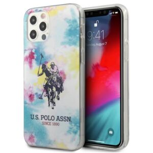 US Polo USHCP12MPCUSML Apple iPhone 12/12 Pro 6,1" multicolor Tie & Dye Collection