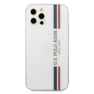 US Polo USHCP12MPCUSSWH Apple iPhone 12/12 Pro 6,1" baltos spalvos Tricolor Collection - Image 3