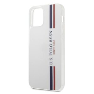 US Polo USHCP12LPCUSSWH Apple iPhone 12 Pro Max 6,7" baltos spalvos Tricolor Collection - Image 8
