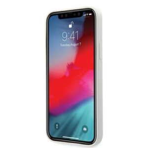 US Polo USHCP12MSLHRWH Apple iPhone 12/12 Pro 6,1" baltos spalvos Silicone Collection - Image 5