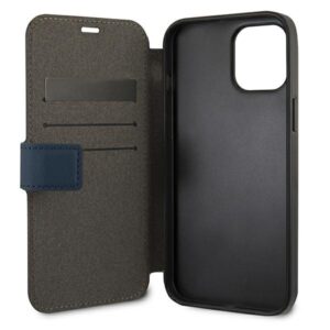US Polo USFLBKP12LPUGFLNV Apple iPhone 12 Pro Max 6,7" navy book Polo Embroidery Collection - Image 4