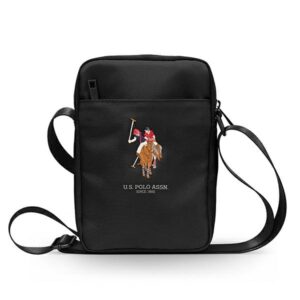 US Polo Krepšys USTB8PUGFLBK 8" juodos spalvos