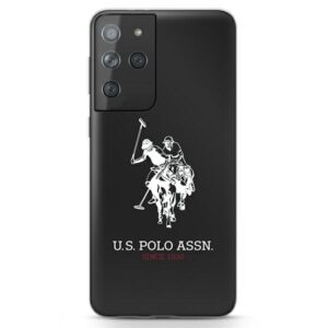 US Polo USHCS21LTPUHRBK S21 Ultra G998 juodos spalvos Shiny Big Logo