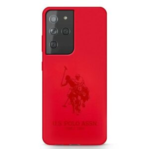 US Polo USHCS21LSLHRTRE S21 Ultra G998 red Silicone On Tone