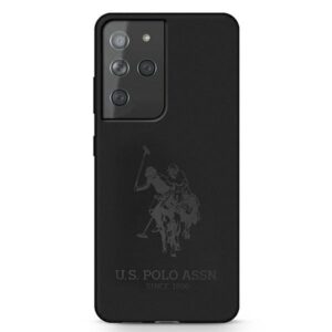 US Polo USHCS21LSLHRTBK S21 Ultra G998 juodos spalvos Silicone On Tone