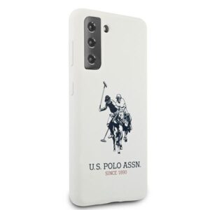 US Polo USHCS21SSLHRWH S21 G991 baltos spalvos Silicone Logo - Image 4