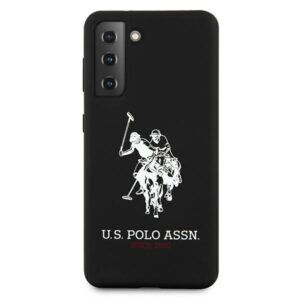 US Polo USHCS21MSLHRBK S21+ G996 juodos spalvos Silicone Logo - Image 3