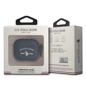 US Polo USACA3SFGV AirPods 3 case navy - Image 3
