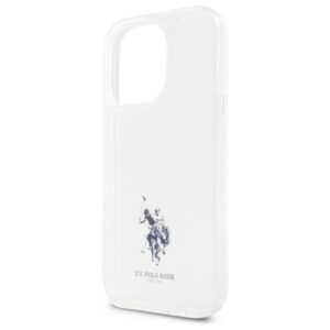 US Polo USHCP15XUSMT Apple iPhone 15 Pro Max 6.7" skaidrus IML Printed Double Horse Log - Image 5