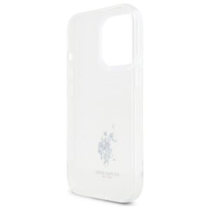 US Polo USHCP15XUSMT Apple iPhone 15 Pro Max 6.7" skaidrus IML Printed Double Horse Log - Image 6