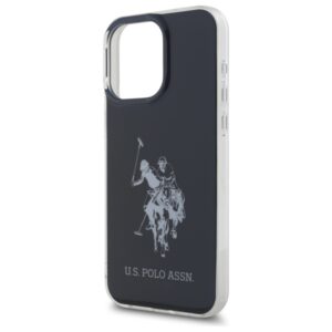 US Polo USHCP15XTPUHRBK Apple iPhone 15 Pro Max 6,7" juodos spalvos Shiny Big Logo - Image 6