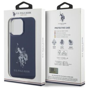 US Polo USHCP15XTPUHRBV Apple iPhone 15 Pro Max 6,7" blue Shiny Big Logo - Image 8