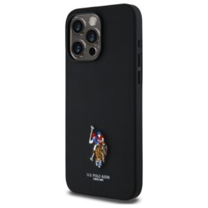 US Polo USHCP15XPEMK Apple iPhone 15 Pro Max 6,7" juodos spalvos Embroidered spalvos DH Color - Image 2