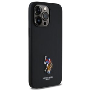 US Polo USHCP15XPEMK Apple iPhone 15 Pro Max 6,7" juodos spalvos Embroidered spalvos DH Color - Image 4