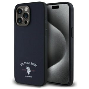 US Polo USHCP15XPARV Apple iPhone 15 Pro Max 6,7" navy Printed DH Logo