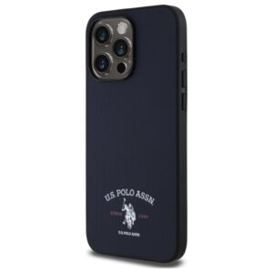 US Polo USHCP15XPARV Apple iPhone 15 Pro Max 6,7" navy Printed DH Logo - Image 2