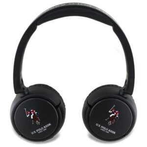 US Polo Ausinės Bluetooth USHPV6PUNK juodos spalvos DH Color Logo - Image 3