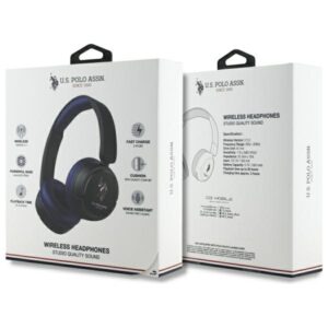 US Polo Ausinės Bluetooth USHPV6PCOV mėlynos spalvos DH Color Logo - Image 4