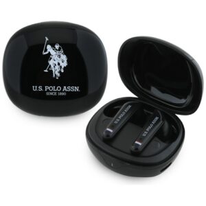 Ausinės TWS US Polo DH Logo Docking Station juodos spalvos - Image 1