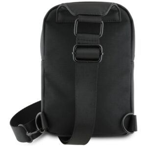Krepšys telefonui US Polo Petit Pique Crossbody Arch juodos spalvos - Image 3