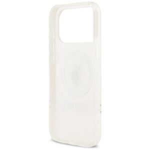 US Polo DH and Bottom Stripe Logo MagSafe dėklas Apple iPhone 17 Pro Max baltos spalvos - Image 7