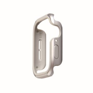 UNIQ Valencia Dėklas Apple Watch Series 4/5/6/SE/SE3 40mm. titanium silver - Image 2