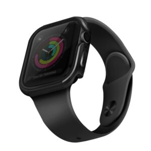 UNIQ Valencia Dėklas Apple Watch Series 4/5/6/SE/SE3 40mm. gunmetal pilkos spalvos