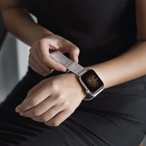 UNIQ Dante apyrankė Apple Watch Series1/2/3/4/5/6/7/8/9/SE/SE2/SE3 38/40/41mm Stainless Steel rose-aukso spalvos - Image 5