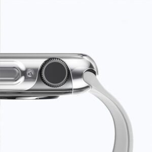 UNIQ Garde Dėklas Apple Watch Series 4/5/6/SE/SE2/SE3 40mm. smoked pilkos spalvos - Image 4