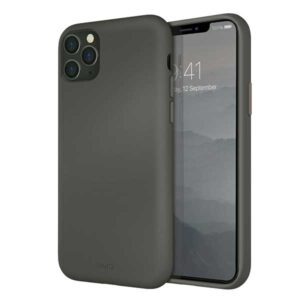 UNIQ Lino Hue Dėklas Apple iPhone 11 Pro Max moss pilkos spalvos