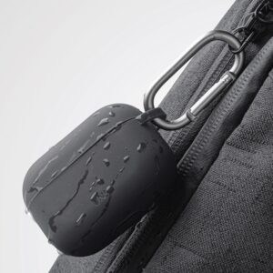 UNIQ Vencer dėklas AirPods Pro Silicone charcoal dark pilkos spalvos - Image 8