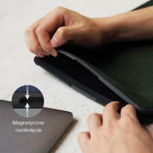 UNIQ Dfender laptop Sleeve 16" marl pilkos spalvos - Image 4