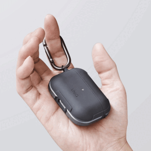UNIQ Valencia dėklas AirPods Pro midnight black Antimicrobial - Image 4