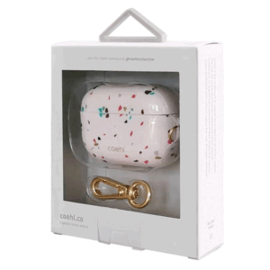 UNIQ Coehl Terrazzo Dėklas AirPods Pro blush rožinės spalvos - Image 2