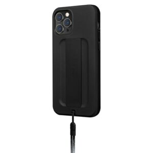 UNIQ Heldro Dėklas Apple iPhone 12 Pro Max 6,7" midnight juodos spalvos Antimicrobial - Image 2