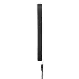 UNIQ Heldro Dėklas Apple iPhone 12 Pro Max 6,7" midnight juodos spalvos Antimicrobial - Image 3