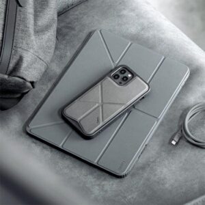 UNIQ Moven Dėklas Apple iPad 10.2" (2021/2020/2019) charcoal pilkos spalvos - Image 10