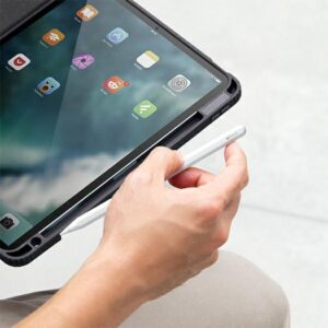 UNIQ Moven Dėklas Apple iPad 10.2" (2021/2020/2019) charcoal pilkos spalvos - Image 9