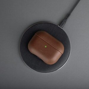 UNIQ Terra dėklas AirPods Pro Genuine Leather olive - Image 3