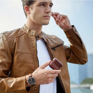 UNIQ Terra dėklas AirPods Pro Genuine Leather olive - Image 6