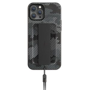 UNIQ Heldro Dėklas Apple iPhone 12/12 Pro 6,1" charcoal camo Antimicrobial - Image 1