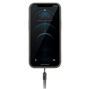 UNIQ Heldro Dėklas Apple iPhone 12/12 Pro 6,1" charcoal camo Antimicrobial - Image 4