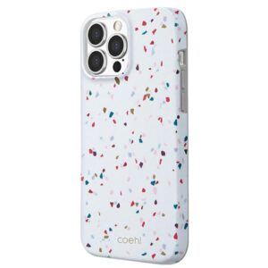 UNIQ Coehl Terrazzo Dėklas Apple iPhone 13 Pro Max 6,7" natural baltos spalvos - Image 1