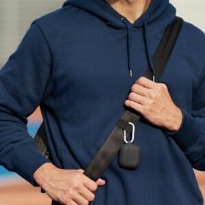 UNIQ Vencer dėklas AirPods 3 gen. Silicone charcoal dark pilkos spalvos - Image 4