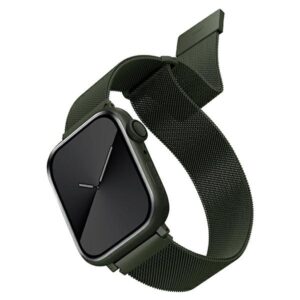 UNIQ Dante apyrankė Apple Watch Series 1/2/3/4/5/6/7/8/SE/SE2/SE3 42/44/45mm Stainless Steel žalios spalvos