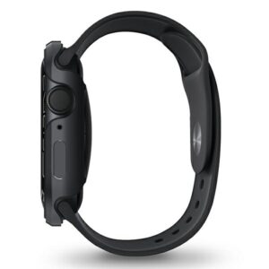 UNIQ Valencia Dėklas Apple Watch Series 4/5/6/7/8/9/SE/SE2/SE3 40/41mm. graphite - Image 2