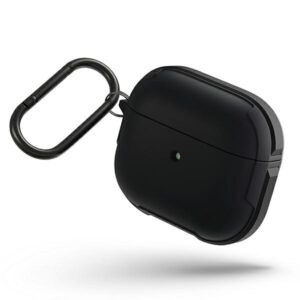 UNIQ Valencia dėklas AirPods 3 midnight black Antimicrobial - Image 1